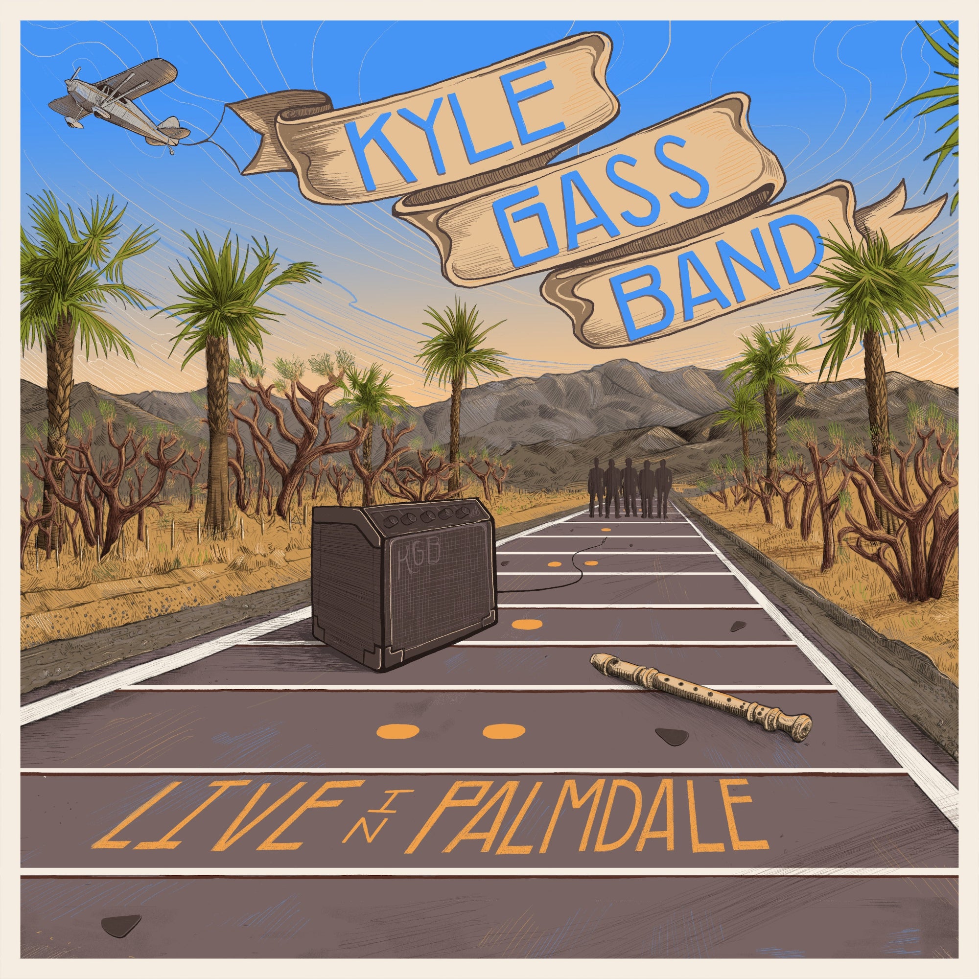 Load image into Gallery viewer, KYLE GASS BAND - LIVE IN PALMDALE 12" VINYL LP