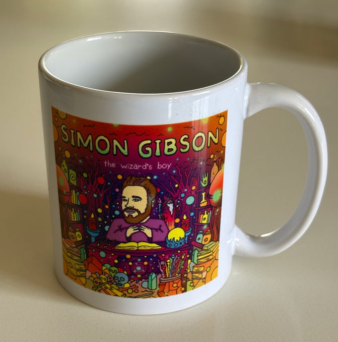 SIMON GIBSON - THE WIZARD'S BOY MUG