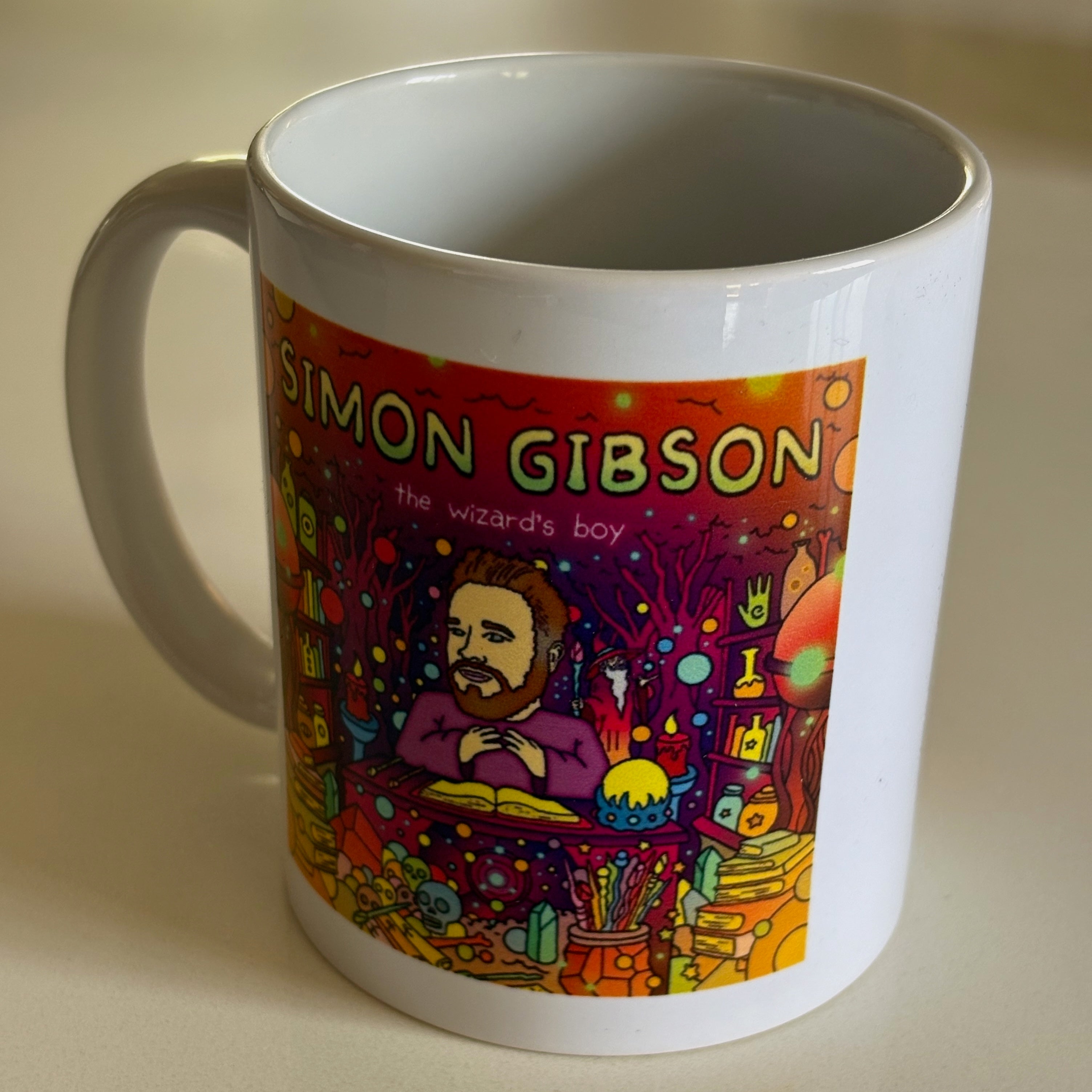 Load image into Gallery viewer, SIMON GIBSON - THE WIZARD&#39;S BOY MUG
