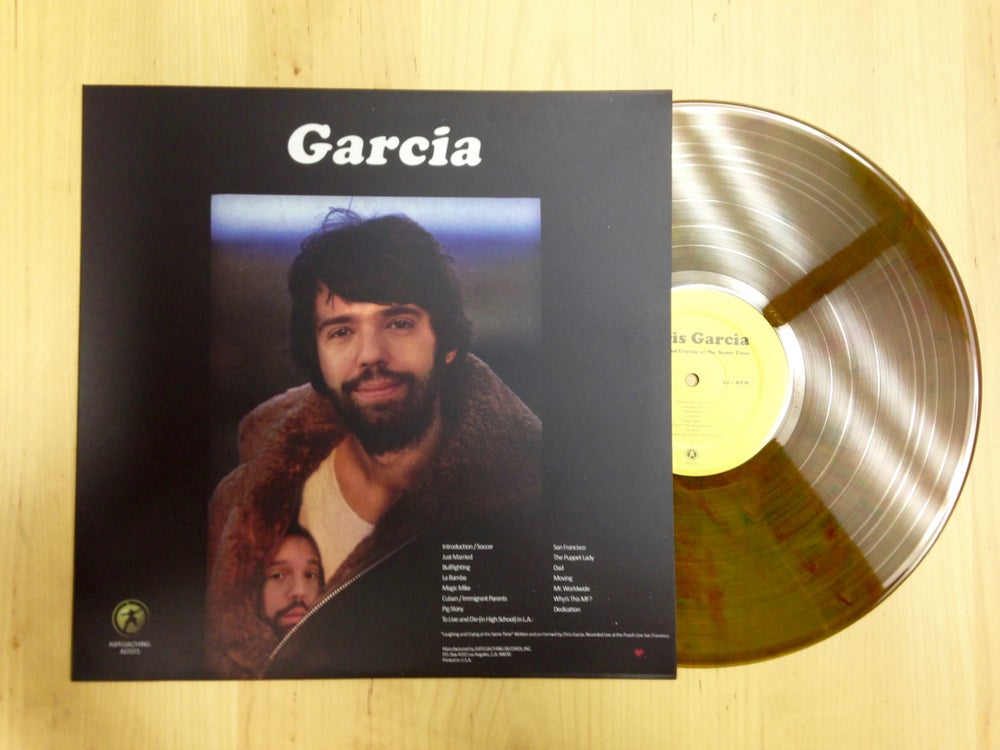 Load image into Gallery viewer, CHRIS GARCIA - LAUGHING AND CRYING AT THE SAME TIME - 12&quot; VINYL