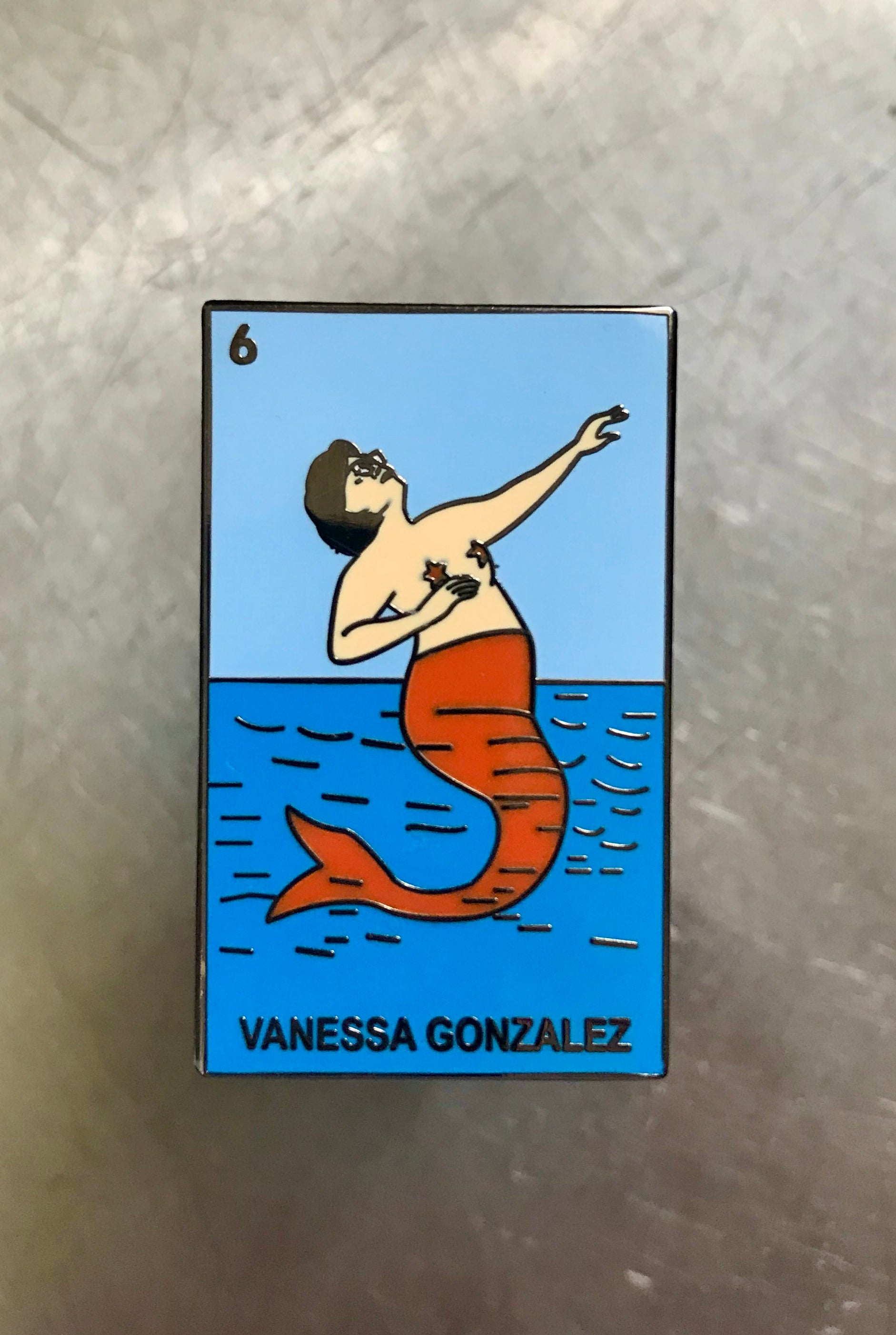 Load image into Gallery viewer, VANESSA GONZALEZ - MY BIRTHDAY&#39;S TOMORROW ENAMEL PIN